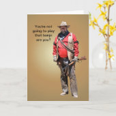 NO BANJO KARTE (Gelbe Blume)