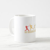 No Baseball No Life Funny Baseball Kaffeetasse (Vorderseite Links)