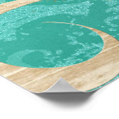 No Beauty Shines Brighter Poster (Ecke)