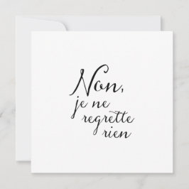 No Bedrets Birthday, Anniversary Retirement Party Einladung