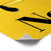 No Bees No Hinterns Poster (Ecke)