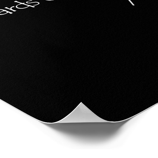 No Billiards Today Fun Billiards Funny Ol Billiard Poster (Ecke)