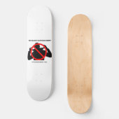 No Black Clothes Party FASTHOUSE Denton Texas Skateboard (Vorderseite)