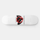 No Black Clothes Party FASTHOUSE Denton Texas Skateboard (Horizontal)