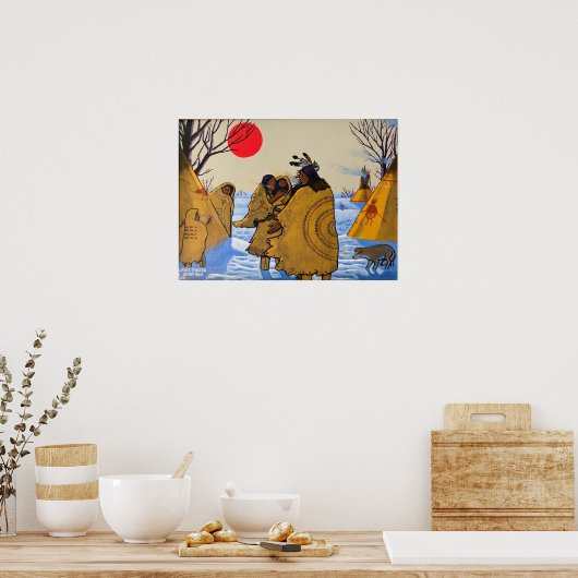 "No Buffalo" Poster (Küche)