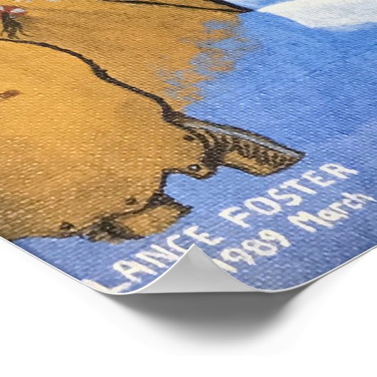 "No Buffalo" Poster (Ecke)