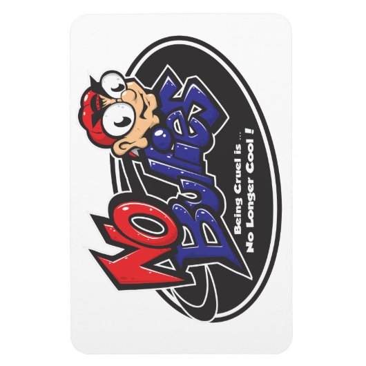 No Bullies Magnet (Vertikal)