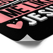 No Bunny Loves Me Like Jesus Premium Tri-blend  Poster (Ecke)