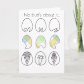 No butt's about it... karte (Vorderseite)