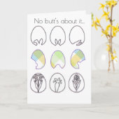 No butt's about it... karte (Gelbe Blume)