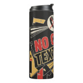 No Calls, Text Only Thermosbecher (Nach links gedreht)
