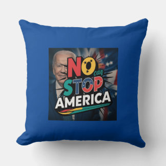 No Can stop America Pillow - Patriotic Zuhause Déc Kissen