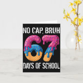 No Cap Bruh 67 Days Of School Ice Cream Drip Boys  Karte (Gelbe Blume)