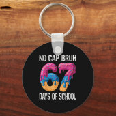 No Cap Bruh 67 Days Of School Ice Cream Drip Boys  Schlüsselanhänger (Vorderseite)