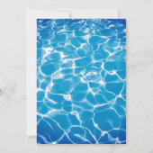 No Cap Bruh, Boy Teenager Pizza Pool Einladung (Rückseite)