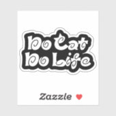 No Cat No Life Aufkleber (Blatt)