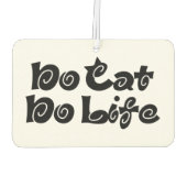 No Cat No Life Autolufterfrischer (Rückseite)