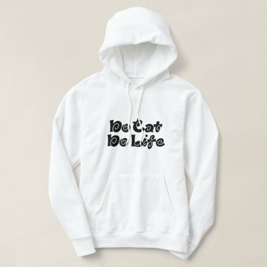 No Cat No Life Hoodie (Design vorne)