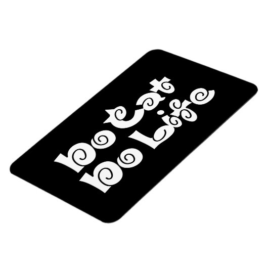 No Cat No Life Magnet (Linke Seite)