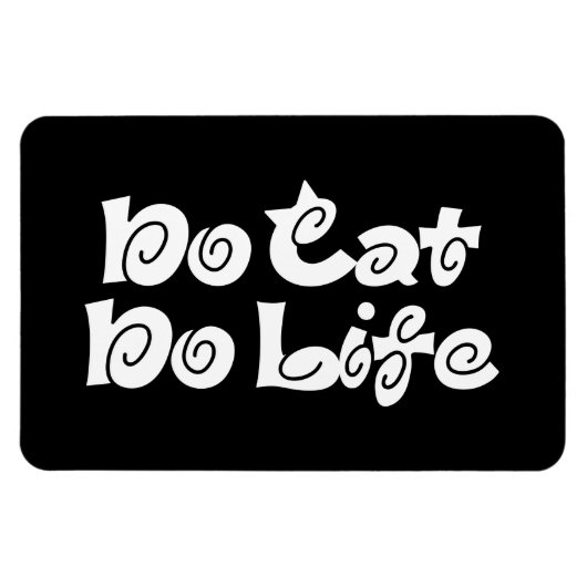 No Cat No Life Magnet (Horizontal)