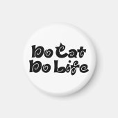 No Cat No Life Magnet (Vorne)