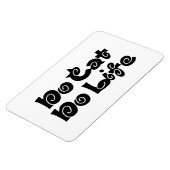 No Cat No Life Magnet (Linke Seite)