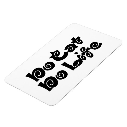 No Cat No Life Magnet (Linke Seite)