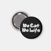 No Cat No Life Magnet (Vorderseite/Rückseite)