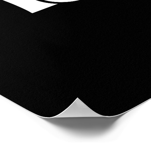 No Cat No Life Poster (Ecke)