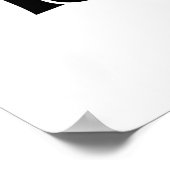 No Cat No Life Poster (Ecke)