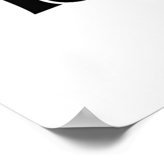 No Cat No Life Poster (Ecke)