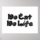 No Cat No Life Poster (Vorne)