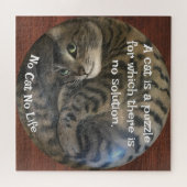 No Cat No Life Puzzle (Horizontal)