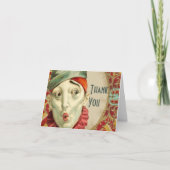 No Clowning Birthday Thank You Dankeskarte (Vorderseite)