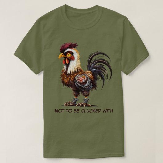 No Clucking 01 T-Shirt (Design vorne)