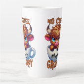 No Coffee Much Grumpy  Milchtasse (Vorderseite)