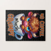 No Coffee Much Grumpy  Puzzle (Horizontal)