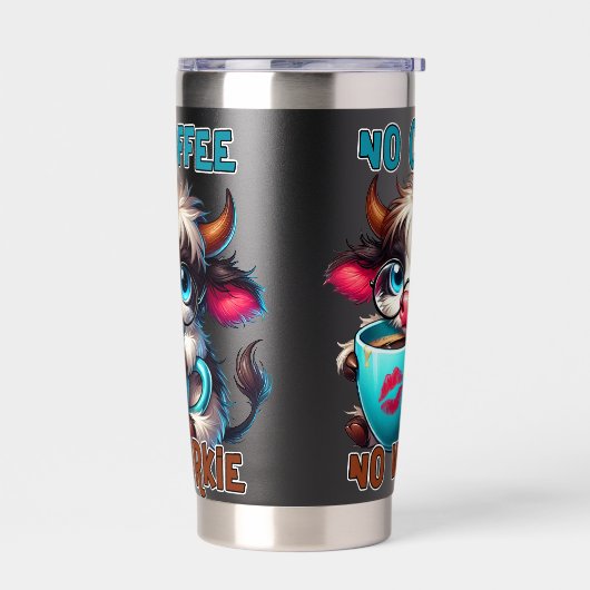 No Coffee No Workie  Thermobecher (Links)