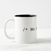 /*No comment*/Tasse Zweifarbige Tasse (Links)