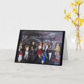 No Control Painting by Alfred Fox Karte (Gelbe Blume)