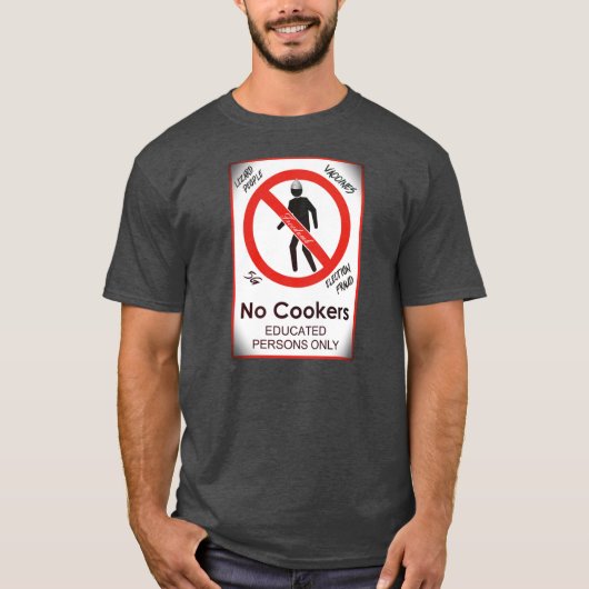 No Cookers vintage boy T-Shirt (Vorderseite)