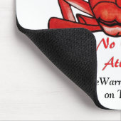 No Crabby Attitude, MeWarriorWoman auf Twitch Mousepad (Ecke)