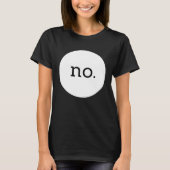no cranky T-Shirt (Vorderseite)