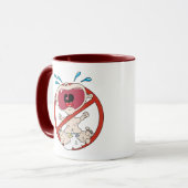 No Cry Babies Tasse (Vorderseite Links)