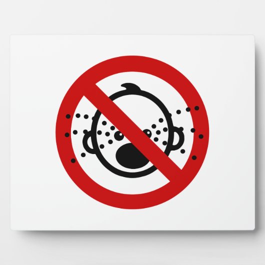 NO Cry Babys ⚠ thailändischer Flughafen ⚠ Fotoplatte (Vorderseite)
