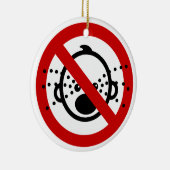 NO Cry Babys ⚠ thailändischer Flughafen ⚠ Keramikornament (Rechts)
