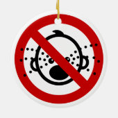 NO Cry Babys ⚠ thailändischer Flughafen ⚠ Keramikornament (Hinten)