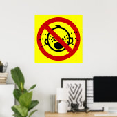 NO Cry Babys ⚠ thailändischer Flughafen ⚠ Poster (Heimbüro)