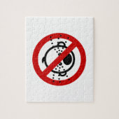 NO Cry Babys ⚠ thailändischer Flughafen ⚠ Puzzle (Vertikal)