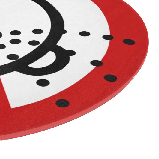 NO Cry Babys ⚠ thailändischer Flughafen ⚠ Schneidebrett (Ecke)